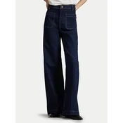 Polo Ralph Lauren Jeans hlače 211977962001 Mornarsko modra Bootcut Fit