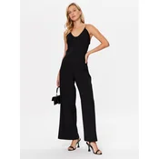 Sisley Haljina za svaki dan 41AYLT00D Crna Regular Fit