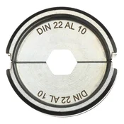 Milwaukee DIN22 AL 10 matrica za stiskanje DIN za aluminij