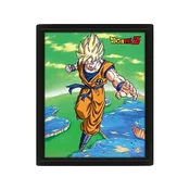 Pyramid Dragon Ball Z Lentric 3D Frame Transformacije Super Saiyan, (21618356)