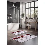 Lessentiel Maison Set prostirki za kupatilo CT-5379, 2 Komada, Bela