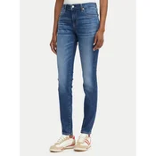 Tommy Jeans Kavbojke Faded Low Rise Skinny  moder denim