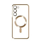 Silikonska maska Magsafe za Samsung S25/ zlatna