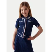 Guess Pletena jopica J6RR16 Z4652 Mornarsko modra Regular Fit