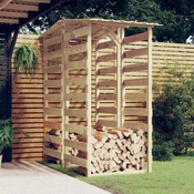 vidaXL Pergola s streho 2 kosa 100x90x200 cm impregnirana borovina