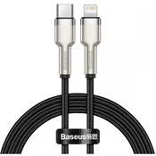 BASEUS USB 2.0 Type C Lightning Punjac/podaci Crno 1m CATLJK-A01