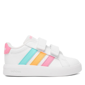 ADIDAS PATIKE GRAND COURT 3.0 CF I FTWWHT/BLIPNK/LUTA DJEVOJCICE uzrasta 0-4 godine