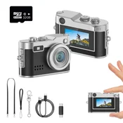 INF Mini digitalni fotoaparat True 1080P s 5MP senzor in 32GB TF Black, (5000298757)