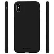 Mercury silikonski ovitek za iPhone 12 Pro Max 6.7 črn/črn