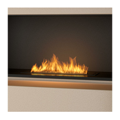 InFire - Ugradni BIO kamin 7,5x60 cm 3,5kW crni