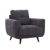 Homestar Fotelj STEVE temno siv