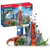 Schleich SLH42564 Schleich Dinosaurus - Velika ekspedicija v vulkanu, figurice za otroke od 4. leta naprej