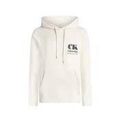 Calvin Klein Jeans Majica črna / volneno bela