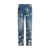 KARL LAGERFELD JEANS Kavbojke moder denim/bela