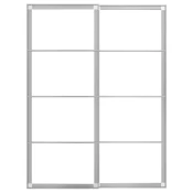 PAX Okvir para kliznih vrata sa šinom, aluminijum, 150x201 cm