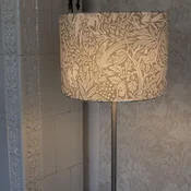 PR Home Stojna svetilka Amy, Eldertree zelena/siva, višina 150 cm, E27 - Dnevna soba/jedilnica - Eldertree zelen, siv - Tkanine/tekstil