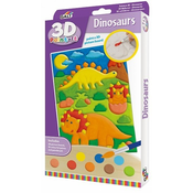 3D pobarvanke - Dinozavri