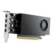 PNY RTX A400 4GB GDDR6, 64-bit, Low Profile, 4x mini DisplayPort (VCNRTXA400-PB) grafična kartica
