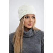 marka niezdefiniowana Womens cap Nastia K373 ecru