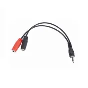 GEMBIRD Kabelski zvočni dragulj spliter Conector 3,5 mm, (21091140)