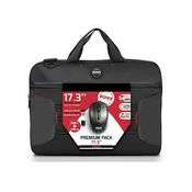 Torba za laptop Port 17.3 plus WiFi miš crni #itakcija