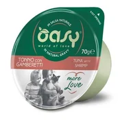 OASY More Love, mokra hrana za mačke, Tuna z rakci, 70 g