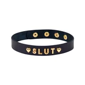 shumee Gold Word Choker-Slut Liebe Seele