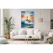 Wallity Dekorativna uramljena slika, 50x70cm, Šarena
