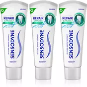 Sensodyne Repair & Protect Extra Fresh zobna pasta za zaščito zob in dlesni 3x75 ml