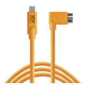 Tether Tools USB-C to 3.0 Micro- B Right Angle 4,60m orange