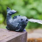 Heissner Okrasna figura za ribnik - riba, bronasta - 10 x 17x 14 cm
