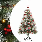 Umjetno božicno drvce S LED lampica Zelena i bijela 150 cm