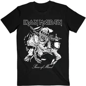 Iron Maiden Majica Piece of Mind Mono Eddie Unisex Black 2XL