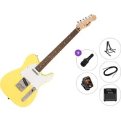 Fender Squier Sonic Telecaster LRL Premium SET Canary Yellow Električna gitara