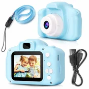 Otroški digitalni fotoaparat LCD SD 450mAh USB moder