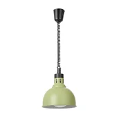 Višinsko nastavljiva grelna svetilka, kupolasta, HENDI, zelena, 230 V/250 W, ?250 x (V) 207 mm
