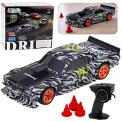 slomart LEAN TOYS Drift avto na daljinsko vodenje RC 1:43 (črn)