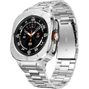 SUPLINK Kovinsko ohišje z zapestnico za Samsung Galaxy Watch Ultra 47 mm