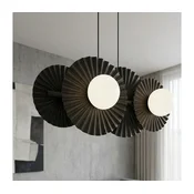 Luster na sajli UMBRA 4xG9/8W/230V crne boje