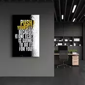 Wallity Dekorativna slika na kaljenom staklu, 35x55cm, Šarena