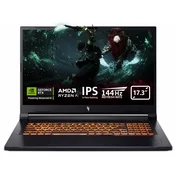 Gaming laptop Acer - Nitro V17 ANV17-61, 17.3, FHD, Ryzen Al 7, 144Hz, RTX 4050, 64 GB RAM