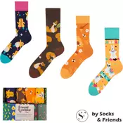Socks & Friends set carapa 4/1 orange party ( 3435 )