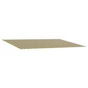 vidaXL vidaXL Nadomestno platno za tendo Zelena in Rumena 600 x 300 cm, (5000289047)