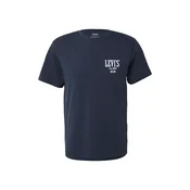 LEVIS ® Majica Relaxed Fit Short Sleeve Graphic T-Shirt mornarska / off-bela