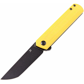 Kansept Knives Foosa Folder Yellow G10