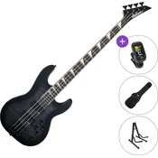 Jackson JS3Q Concert Bass AH SET Transparent Black Sunburst Elektricna bas gitara