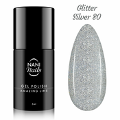 NANI trajni lak Amazing Line 5 ml – Glitter Silver