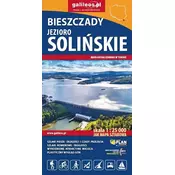 shumee Solinsko jezero 1:25.000. Polańczyk. Turistična karta. Galilej