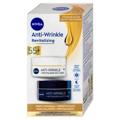 NIVEA krema (2x50ml/škatla) 55+ revitalizirajoča
