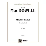 MACDOWELL:WITCHES DANCE OP.17 NO.2 PIANO